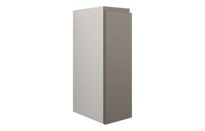Clarence 200mm Standard Toilet Roll Unit - Matt Stone (Grey Cab)